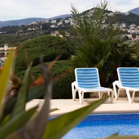 Beautiful With Pool And Mountain View 公寓 卡尔佩