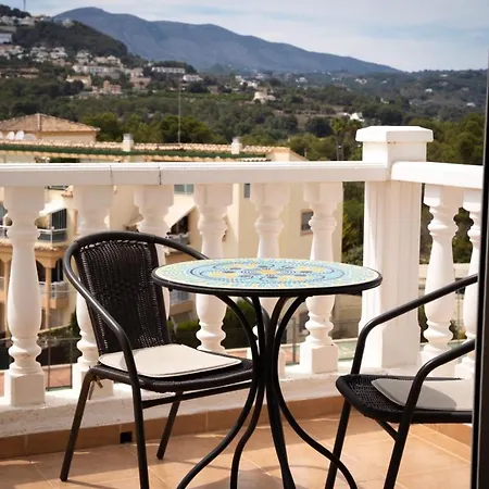 公寓 Beautiful With Pool And Mountain View 卡尔佩